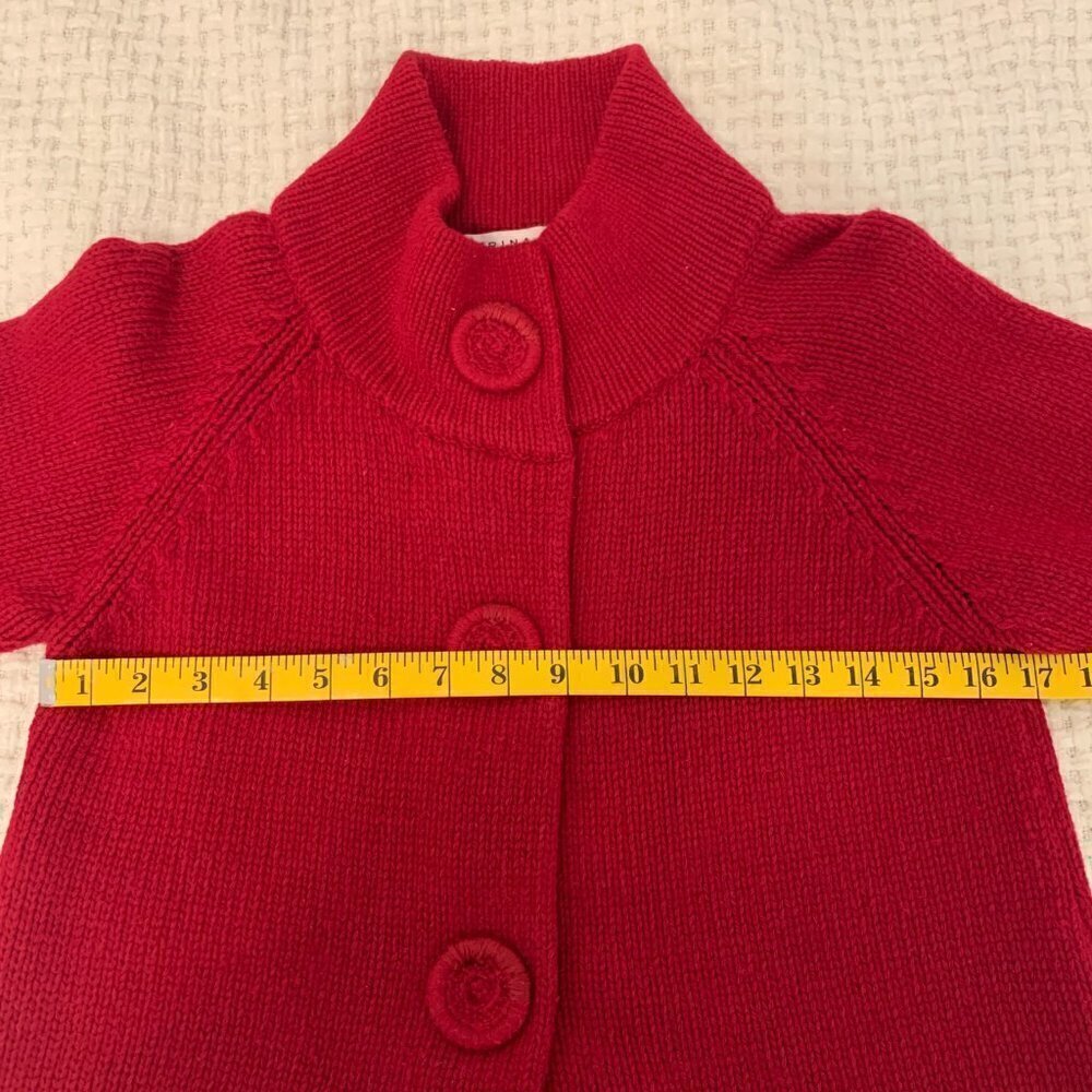 Trina Turk Red Cropped Jacket - Picture 7 of 8